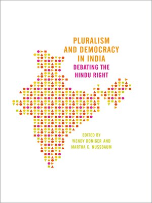 cover image of Pluralism and Democracy in India